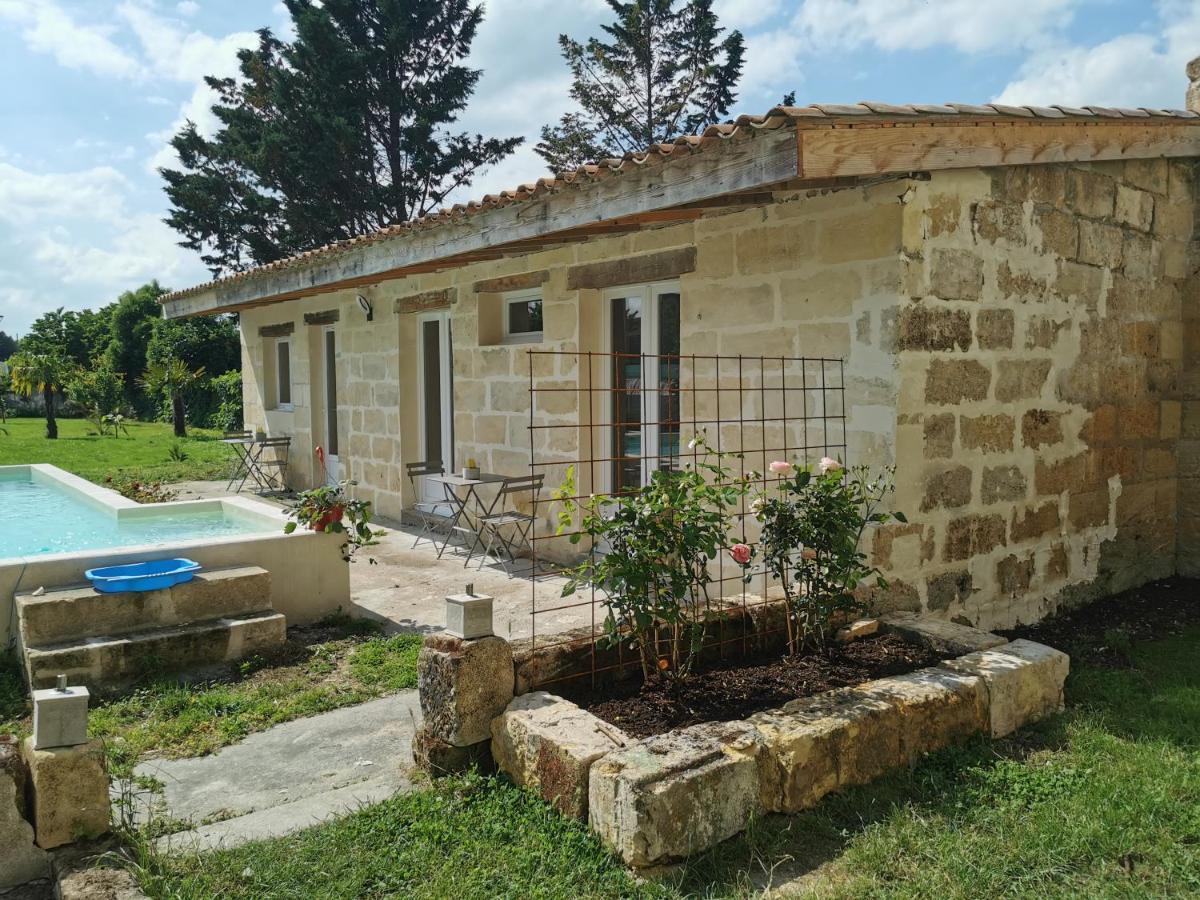 Jolie Villa Avec Piscine Dans Le St Emilionnais Sainte-Terre Exterior photo