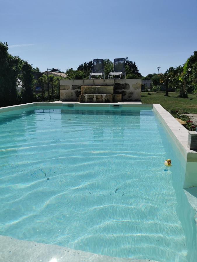 Jolie Villa Avec Piscine Dans Le St Emilionnais Sainte-Terre Exterior photo
