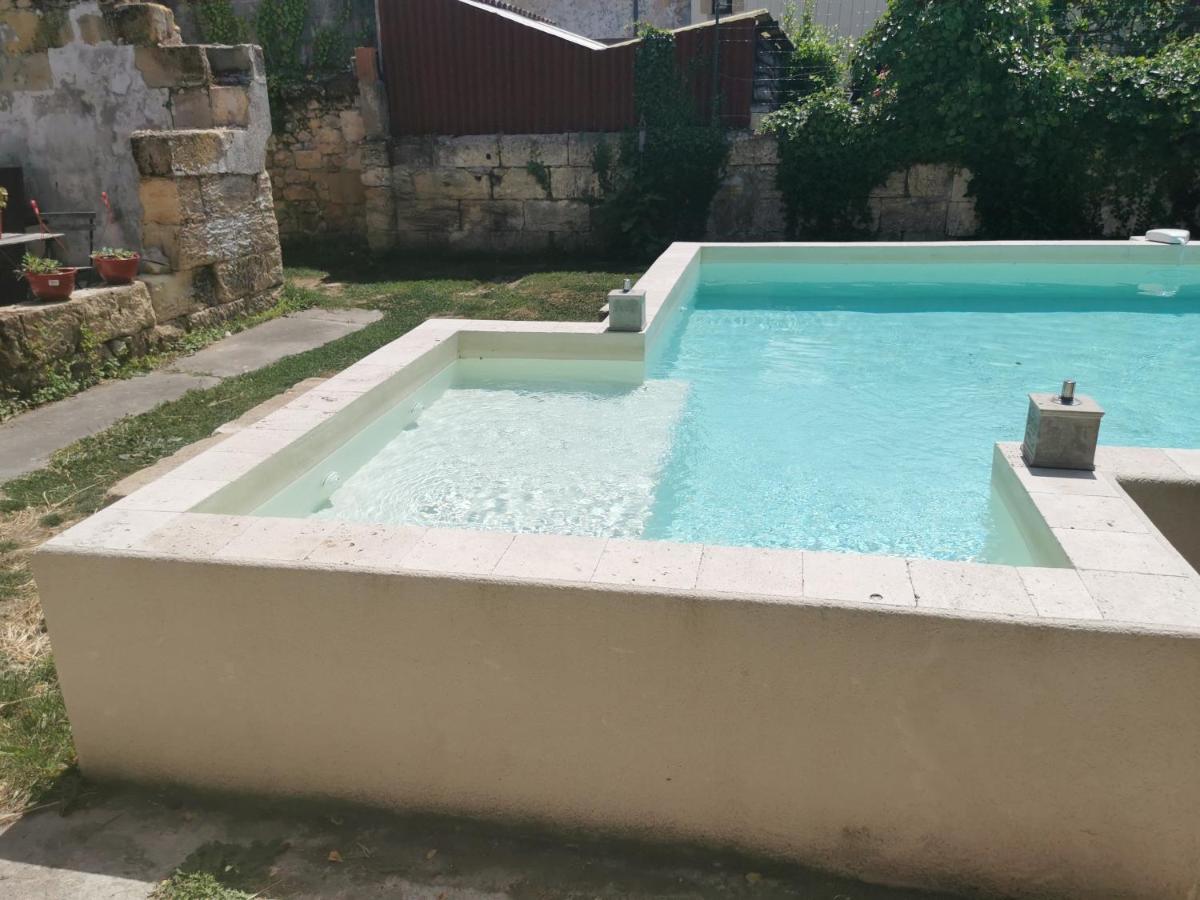 Jolie Villa Avec Piscine Dans Le St Emilionnais Sainte-Terre Exterior photo
